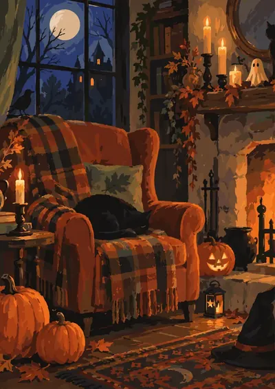 Fireside Armchair — finished picture