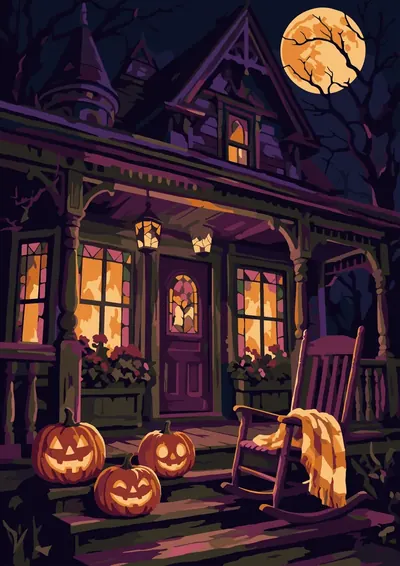 Gothic Halloween — finished picture