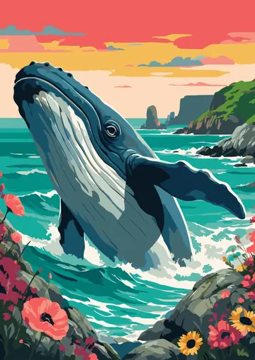 Whale Breach — finished page