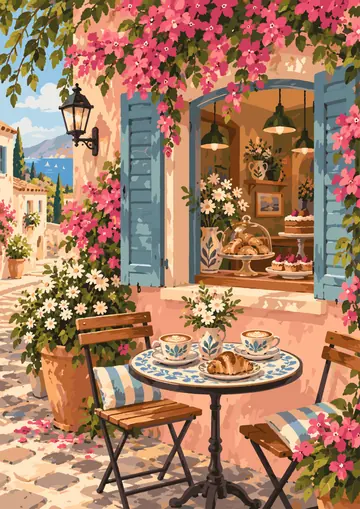 Bakery Blue Shutters — finished page