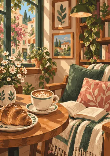 Armchair Corner Latte — finished page