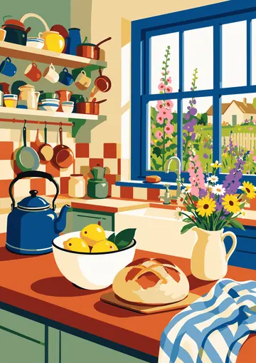Cottage Kitchen — finished page