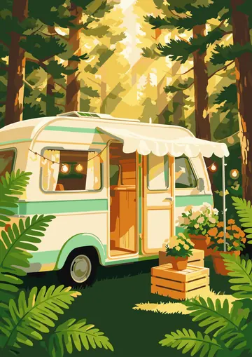 Camper Van — finished page