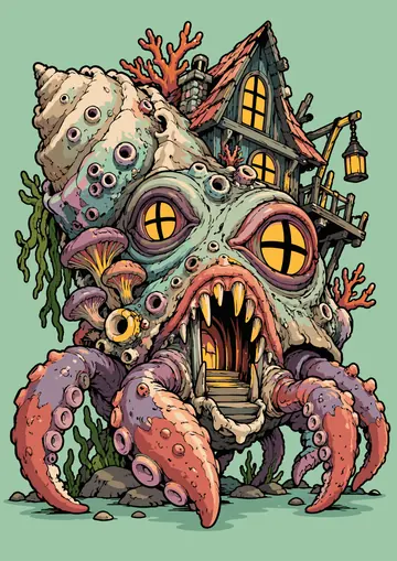 Shell House — finished page