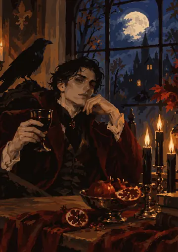 the Vampires Toast — finished page