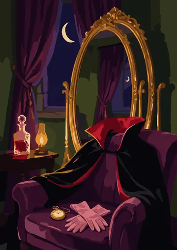 Vampires Cloak — finished page