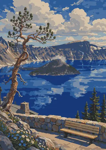 Crater Lake — finished page