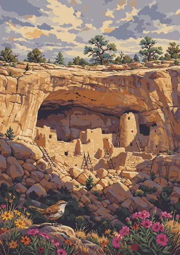 Mesa Verde — finished page