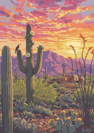 Saguaro — finished page