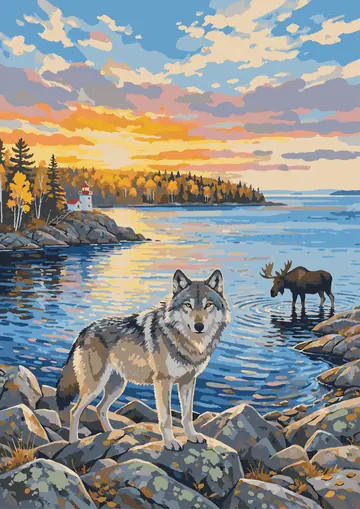 Isle Royale — finished page