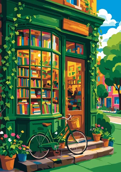 The Bookshop — finished picture