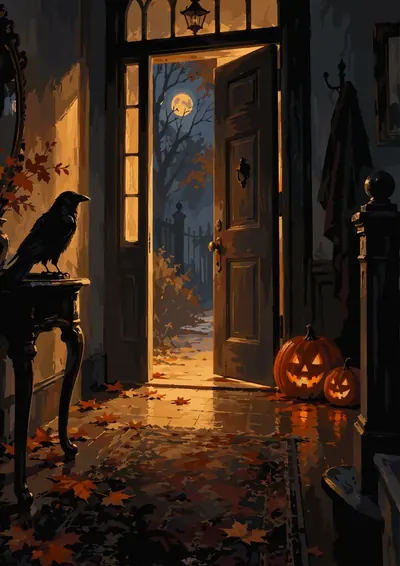 The Open Door — finished picture