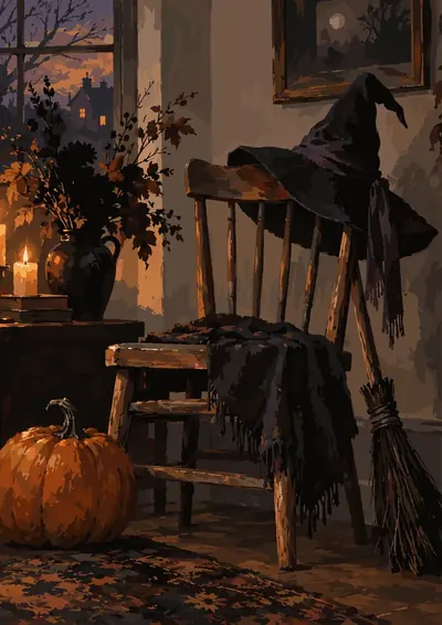 The Witch's Chair — finished picture