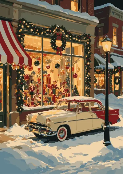 Vintage Christmas — finished picture